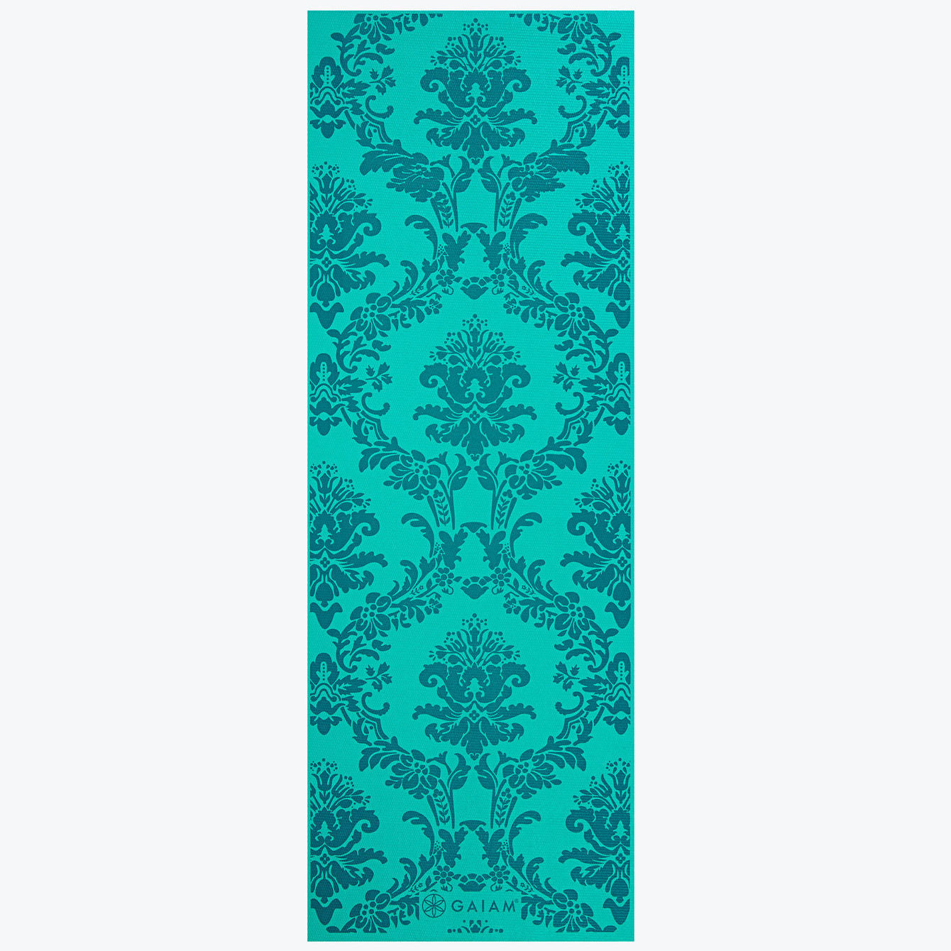 Neo-Baroque Print Yoga Mat Blue (3mm)
