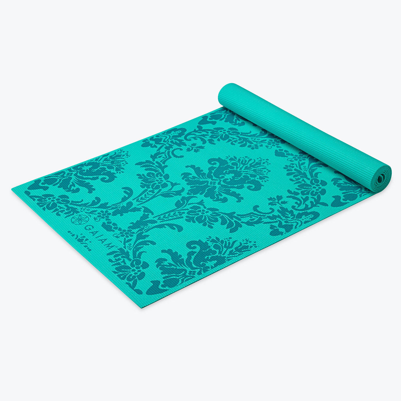 Neo-Baroque Print Yoga Mat Blue (3mm)