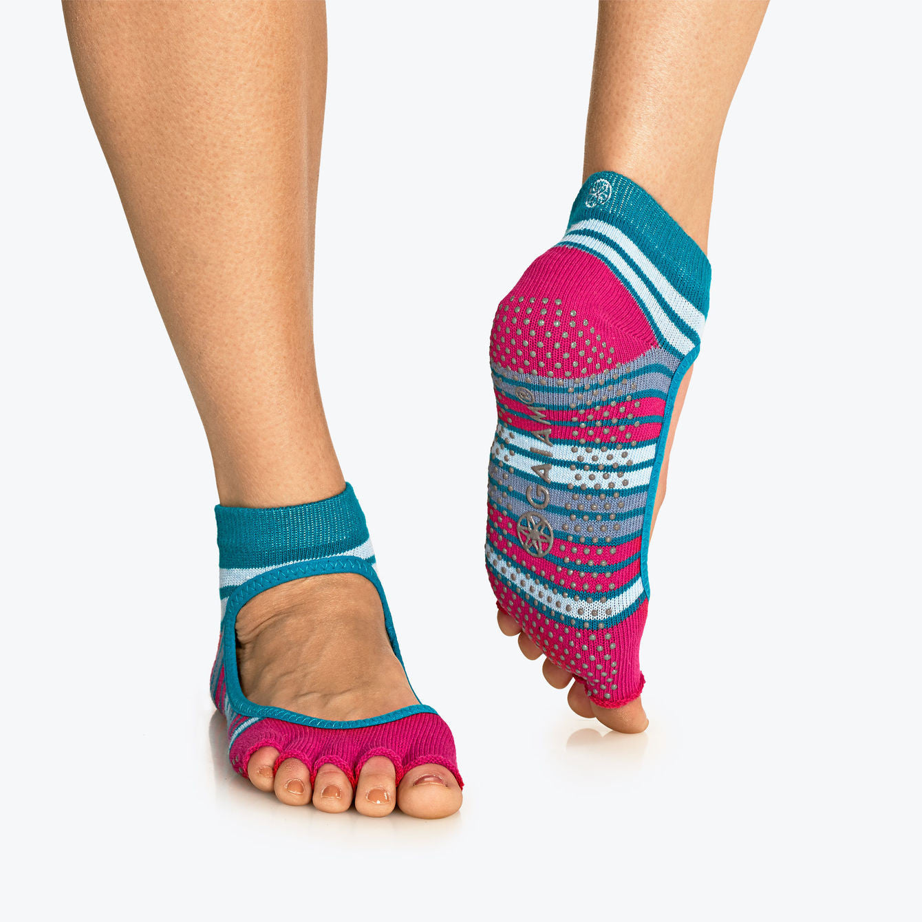 Toe yoga socks non-slip yoga toe socks halter cotton yoga socks