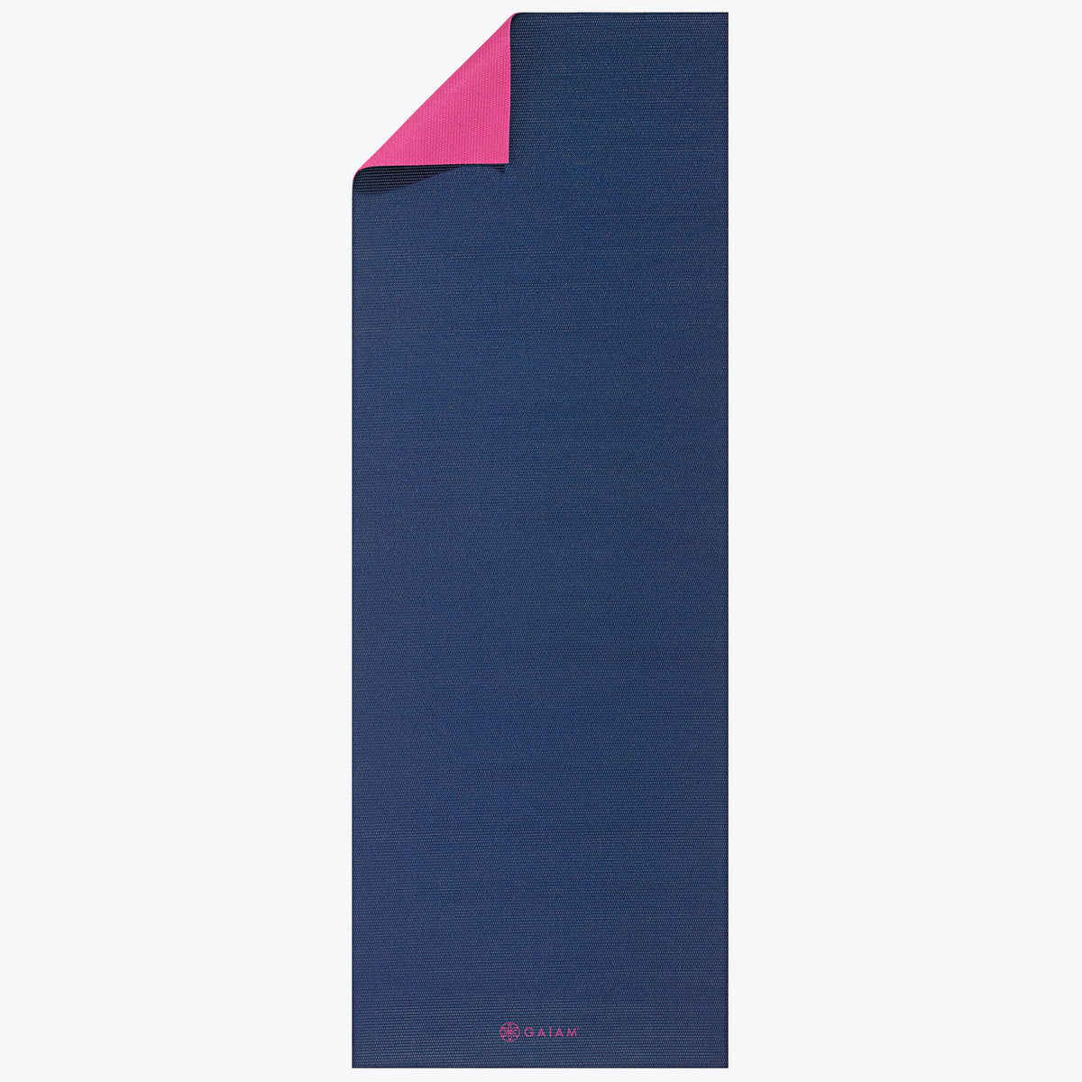 Navy Fleur 2-Color Yoga Mat (3mm)