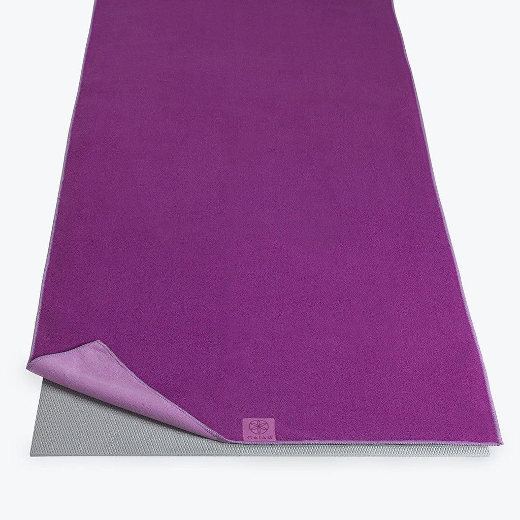 Dual-Grip Yoga Towel - Turbo Theme Portland