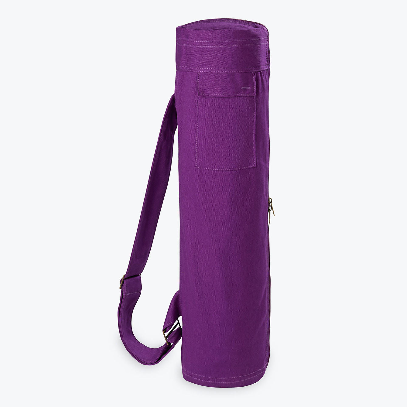 Gaiam Metro Gym Yoga Mat Bag PURPLE Tote Travel Bag 12x14x5.5