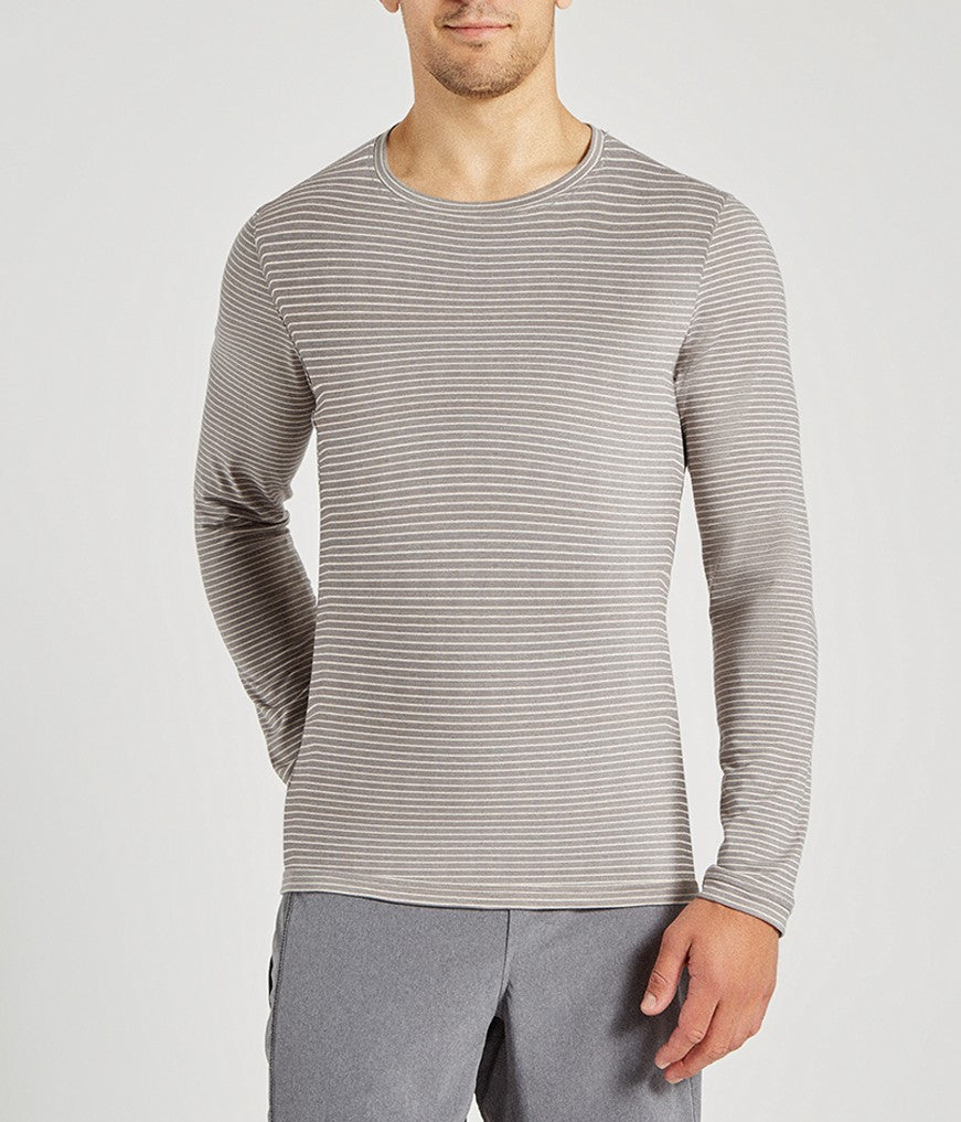 Transcend Long Sleeve Striped Tee